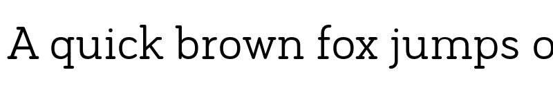 Preview of Bariol Serif Regular font