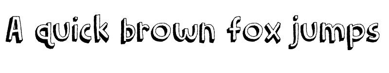 Preview of Barking Cat DEMO Regular font