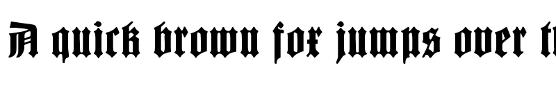 Preview of Barloesius Schrift Regular font