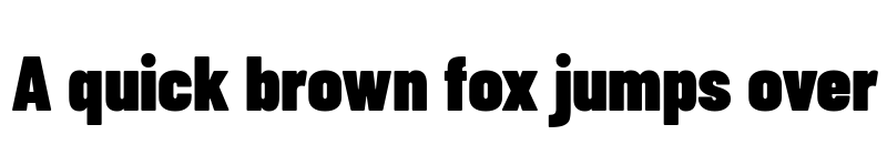 Preview of Barlow Condensed Black font