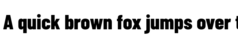 Preview of Barlow Condensed ExtraBold font