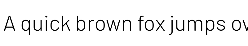 Preview of Barlow Light font