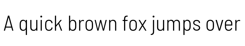 Preview of Barlow Semi Condensed Light font