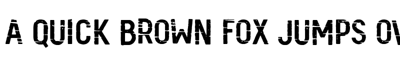 Preview of Barna Break Regular font