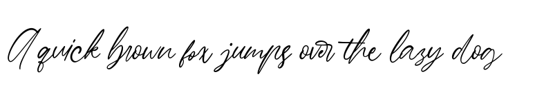 Preview of Barnett Regular font