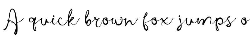 Preview of Barona Script Regular font