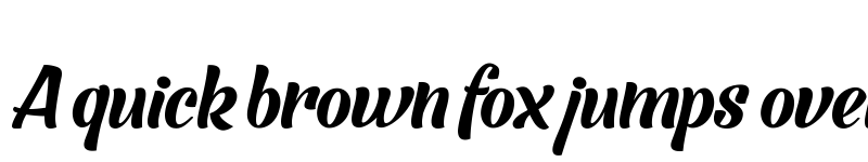 Preview of BarracudaScriptRegularW00 Regular font