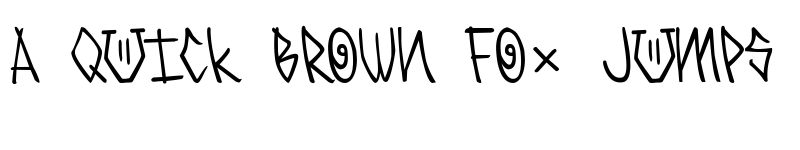 Preview of BARRAS- BRAVAS Regular font