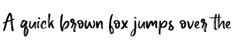 Preview of Barty Allen Regular font