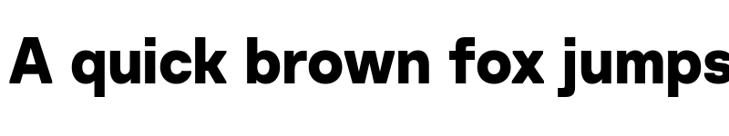 Preview of Baru Sans Demo Black font