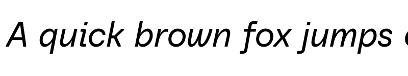 Preview of Baru Sans Demo Italic font