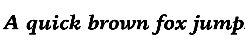 Preview of Basco Std ExtraBold Italic font