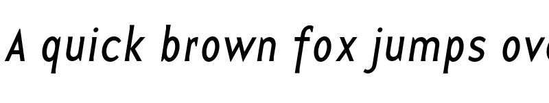 Preview of Base 12 Sans OT Reg Italic font