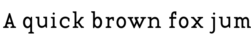 Preview of Base 12 Serif OT Reg font