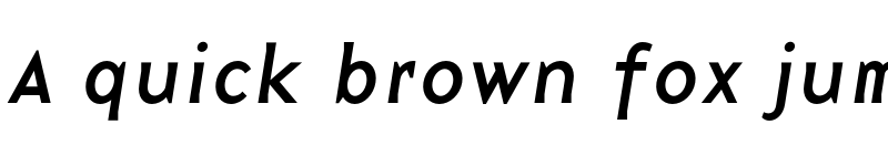 Preview of Base 9 Sans OT Reg Italic font