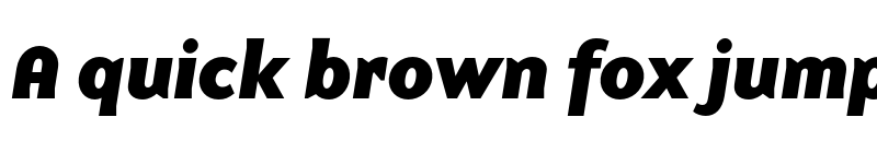 Preview of Base 900 Sans OT Heavy Italic font
