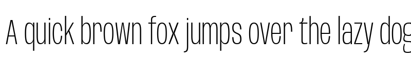 Preview of Base Neue Condensed Extra Light font