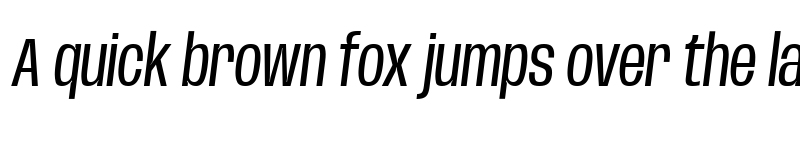 Preview of Base Neue Condensed Oblique font