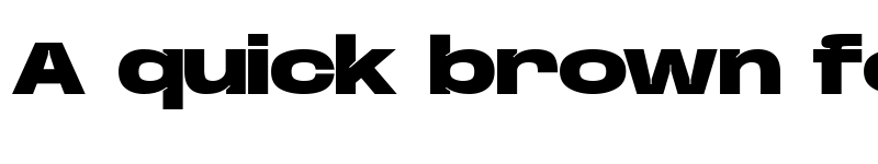 Preview of Base Neue Expanded Black font