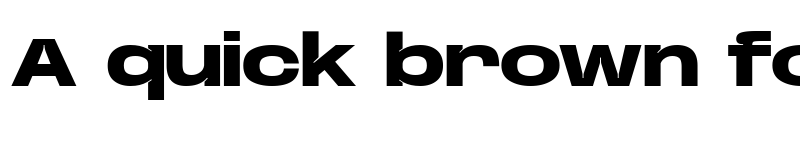 Preview of Base Neue Expanded Extra Bold font