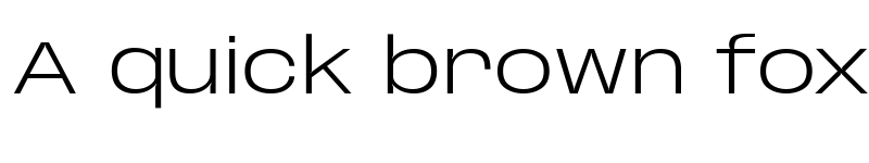 Preview of Base Neue Expanded Light font