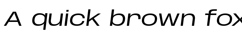 Preview of Base Neue Expanded Oblique font