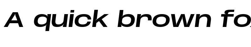 Preview of Base Neue Expanded Semi Bold Oblique font