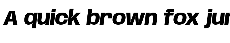 Preview of Base Neue Extra Bold Oblique font