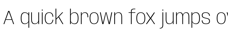 Preview of Base Neue Extra Light font