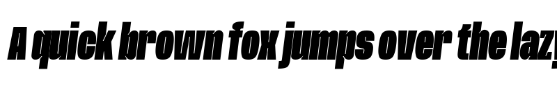 Preview of Base Neue Super Condensed Black Oblique font