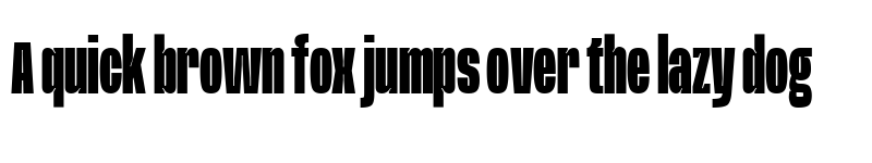 Preview of Base Neue Super Condensed Bold font