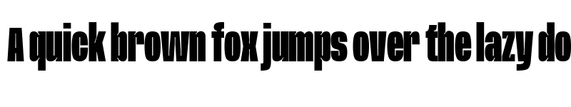 Preview of Base Neue Super Condensed Extra Bold font