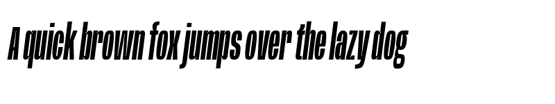 Preview of Base Neue Super Condensed Medium Oblique font