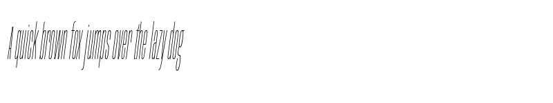 Preview of Base Neue Super Condensed Thin Oblique font