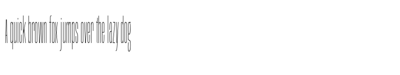 Preview of Base Neue Super Condensed Thin font