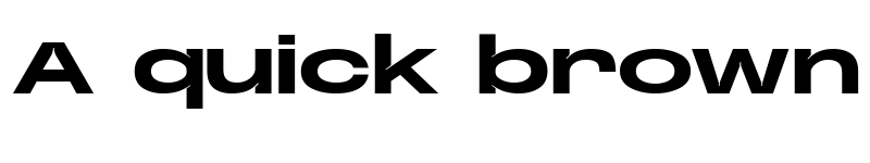 Preview of Base Neue Super Expanded Bold font