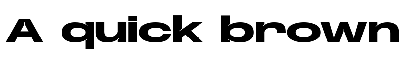 Preview of Base Neue Super Expanded Extra Bold font