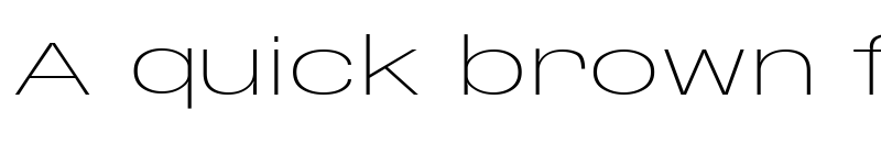 Preview of Base Neue Super Expanded Extra Light font