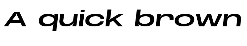 Preview of Base Neue Super Expanded Semi Bold Oblique font