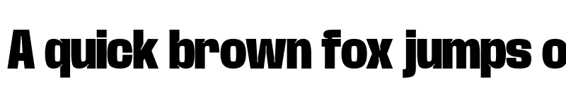 Preview of Base Neue Trial Condensed Black font