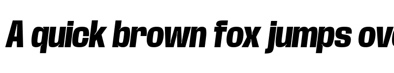 Preview of Base Neue Trial Condensed Extra Bold Oblique font