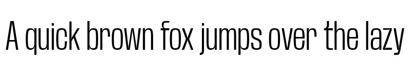 Preview of Base Neue Trial Condensed Light font