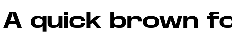 Preview of Base Neue Trial Expanded Bold font