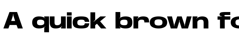 Preview of Base Neue Trial Expanded Extra Bold font