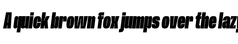 Preview of Base Neue Trial Super Cond Black Oblique font