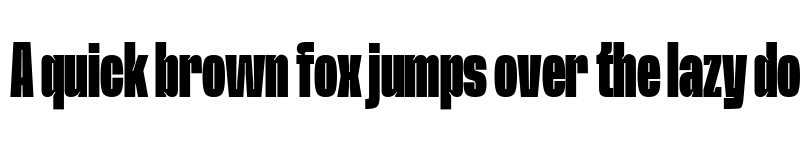 Preview of Base Neue Trial Super Cond Extra Bold font