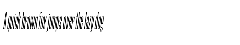 Preview of Base Neue Trial Super Cond Extra Light Oblique font