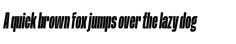 Preview of Base Neue Trial Super Cond Semi Bold Oblique font