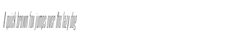 Preview of Base Neue Trial Super Cond Thin Oblique font