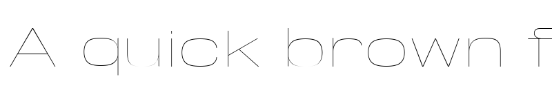 Preview of Base Neue Trial Super Exp Thin font